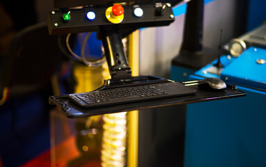 The control panel of the machine is a modern technology. By entering the program through the...