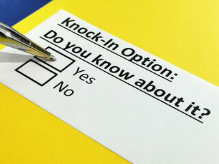 Obraz premium Questionnaire