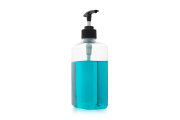 Alcohol sanitizer hand gel for cleaning hand.