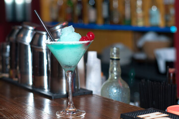 cocktail in the bar