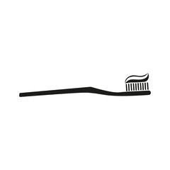toothbrush for template logo, icon, and identity vector designs.