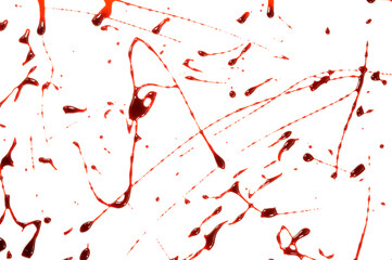 Closeup Blood Spatter