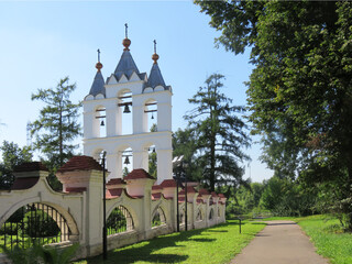 Russia. Bol'shiye Vyazemy. Zakharovo. The Museum-reserve of A. S. Pushkin. Church Of The...
