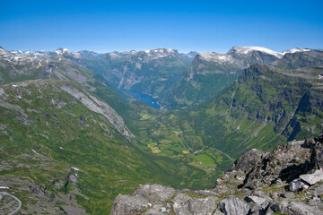 Mountain Landscape in Norway