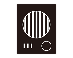 呼び鈴のイラスト　インターホン　