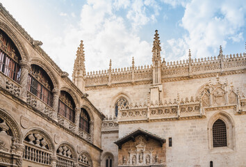 Fototapeta premium Granada Cathedral in Granada town, Andalusia, Spain.