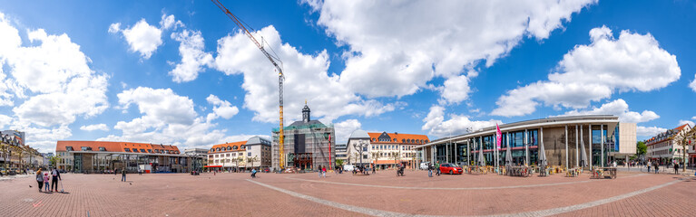 Marktplatz, Hanau am Main, Deutschland 