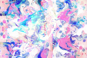 Fototapeta na wymiar Abstract colorful texture fluid art