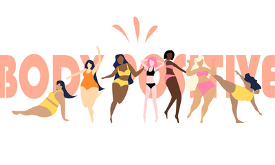 Fototapeta premium Body positive