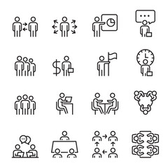 Business People Icons 