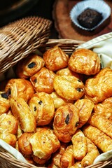 croissants in a basket