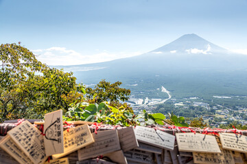 Mountain Fuji view from Tenjo-Yama Park at Mt Kachi Kachi Ropeway - 354952794