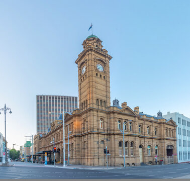 Central post office in the center of Hobart, Australia