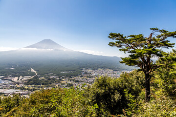 Mount Fuji view from Tenjo-Yama Park at Mount Kachi Kachi Ropeway - 354953527