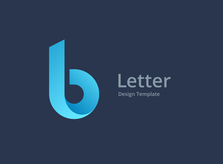 Letter B logo icon design template elements © arbuzu