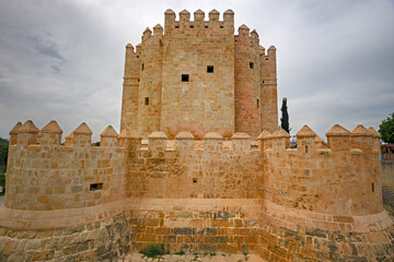 View of the medieval Torre de la Calahorra in C&oacute;rdoba, Spain.