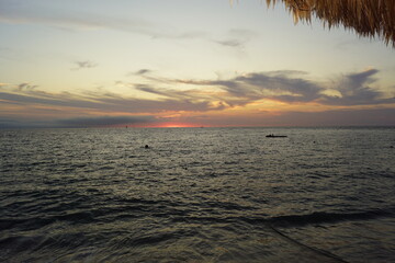 atardecer