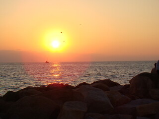 atardecer