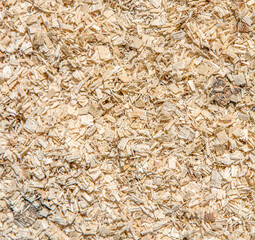 sawdust background close-up, wood carpentry , wood texture