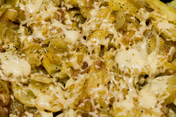 Cook at home. cooking by yourself