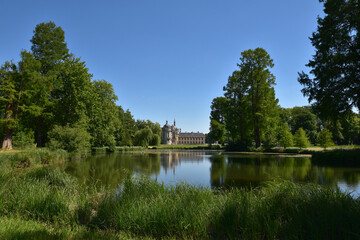 Obraz premium Parc et château de Chantilly en Picardie, France