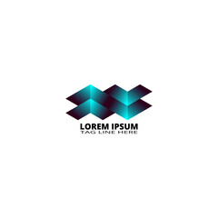 Abstract logo design perfect for any brands and company