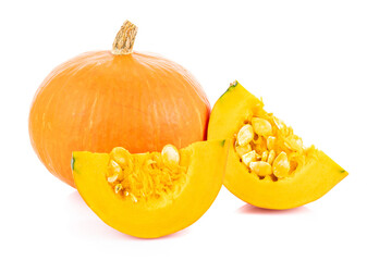 Pumpkin isolated on white background