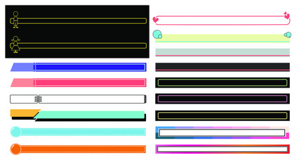 subtitle design template