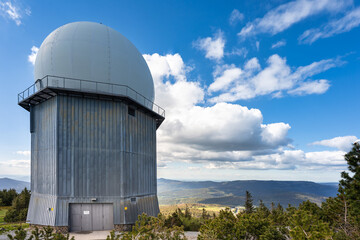 Radomen | Radom | Radar | Großer Arber | Berg | Berge | Der König im Bayerischen Wald |