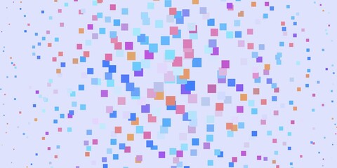 Light Multicolor vector background in polygonal style. Abstract gradient illustration with colorful rectangles. Modern template for your landing page.