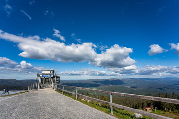 Fototapeta premium Großer Arber| Berg | Berge | Der König im Bayerischen Wald | Bergbahn | Skilift