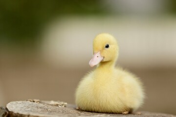 little yellow duckling