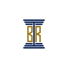 br logo design vector icon