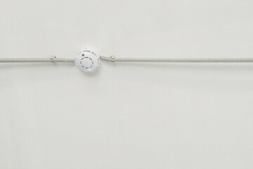 fire alarm security safety device system, attached to ceiling in home, office or public area, alert safety of public incase of fire, red sound system sensor will detect fire smoke and warn employee