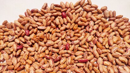 Red kidney beans Raajma in hindi on full background