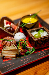 日本食のイメージ（懐石料理、会席）