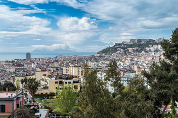 Fototapeta na wymiar Cityscape of Naples