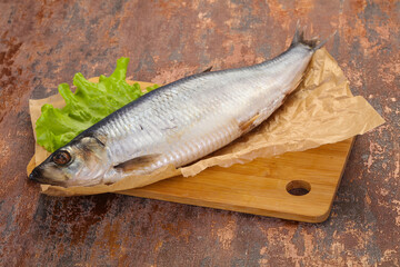 Salted herring fish
