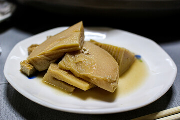 筍の煮物です。