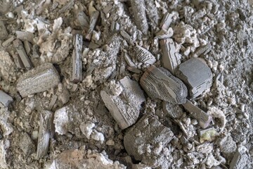 Broken catalytic converter for recycling with selective focus
