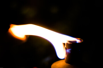 fire in the hands