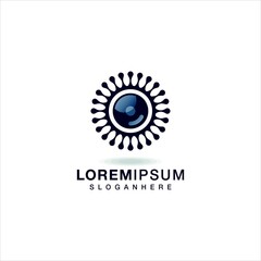 Fototapeta premium corona virus covid19 communication logo design