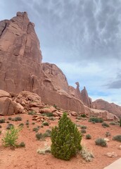 View from Arches National Park Utah