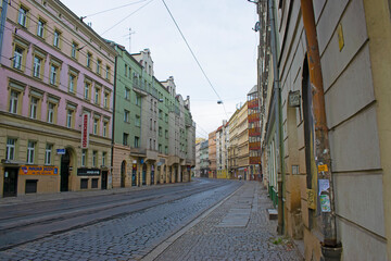 narrow street in stockholm