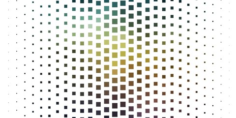Light Blue, Yellow vector backdrop with rectangles. Abstract gradient illustration with colorful rectangles. Pattern for business booklets, leaflets
