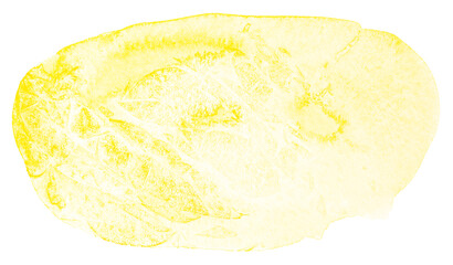 watercolor paint stain texture yellow