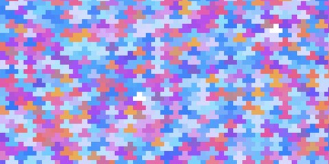 Light Blue, Red vector layout with lines, rectangles. Abstract gradient illustration with rectangles. Template for cellphones.