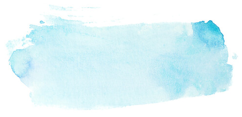 watercolor paint stain texture blue