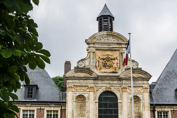Obraz premium Chapelle du Fort du Reduit in Lille, France. The chapel du Fort (1707) is an example of French classical style.