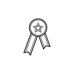 Medal Icon Vector Design Template
